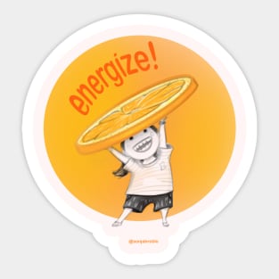 Energize Sticker